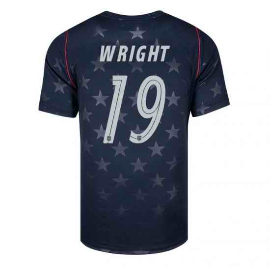 USA 2026 FIFA World Cup Soccer Star Stadium Jersey Set ( Have Shorts ) Haji Wright #19